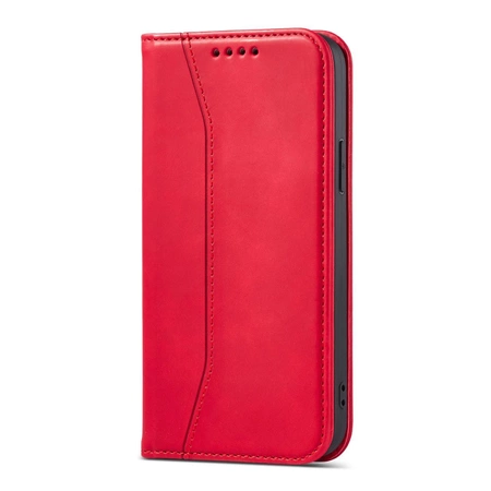 Magnet Fancy Case case for iPhone 14 Plus flip cover wallet stand red