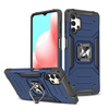 Wozinsky Ring Armor tough hybrid case cover + magnetic holder for Samsung Galaxy A73 blue