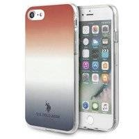 US Polo USHCI8TRDGRB iPhone 7/8/SE 2020 czerwono-niebieski/blue&red Gradient Pattern Collection