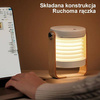 USAMS Wielofunkcyjna nocna lampka LED biały/white ZB249YH01 (US-ZB249)