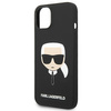 Karl Lagerfeld Silicone Ikonik Karl`s Head MagSafe - Etui iPhone 14 Plus (czarny)