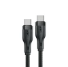 Acefast C8-03 USB-C / USB-C 60W 3A Kabel - schwarz