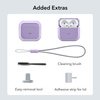 ESR ORBIT HALOLOCK MAGSAFE APPLE AIRPODS 4 PURPLE