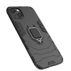 Ring Armor case for iPhone 14 Plus armored cover magnetic holder ring black