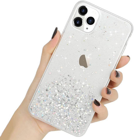 Case XIAOMI 12 5G / 12X 5G Sequins Glue Glitter Case transparent