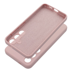 Futerał SILICONE 2mm do MOTOROLA G34 5G pudrowy róż