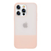 Kingxbar Plain Series case cover for iPhone 13 Pro Max silicone cover pink