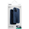 Etui UNIQ Heldro Mag Mag Magclick Charging na iPhone 15 Pro - niebieskie