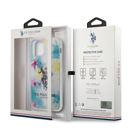 US Polo Assn Tie & Dye - Etui iPhone 12 Pro Max