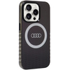 Audi IML Big Logo MagSafe Case iPhone 15 Pro 6.1" czarny/black hardcase AU-IMLMIP15P-Q5/D2-BK