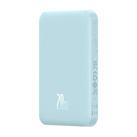 Magnetic Mini Powerbank Baseus 5000mAh 20W (blue)