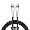 Baseus Cafule Series Metal Data Cable Type-C to Type-C 100W 1m Black