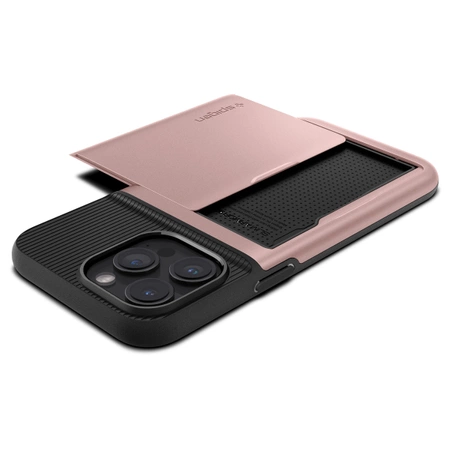 Spigen Slim Armor CS Hülle für iPhone 15 Pro – Rosa