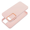 Futerał FRAME do SAMSUNG A56 5G pudrowy róż