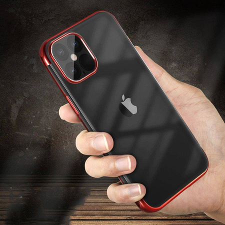 Clear Color case metallic cover gel cover for xiaomi redmi note 11 pro + 5g / 11 pro 5g / 11 pro red