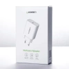 Ugreen ładowarka sieciowa USB Power Delivery 3.0 Quick Charge 4.0+ 20W 3A biały (60450)