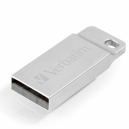 Verbatim Pendrive 32GB USB-A 2.0 Metal Executive srebrny/silver 98749