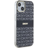 DKNY DKHMP14SHRHSEK iPhone 14 / 15 / 13 6.1" czarny/black hardcase IML Mono & Stripe MagSafe