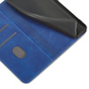 Magnet Fancy Case für Samsung Galaxy S23+ Flip Cover Wallet Stand blau