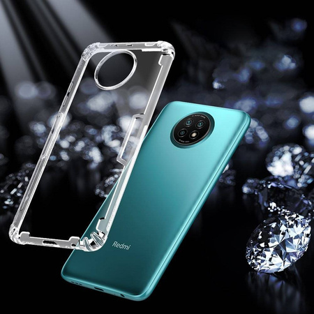 Nillkin Nature żelowe etui pokrowiec ultra slim Xiaomi Redmi Note 9T 5G przezroczysty