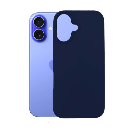 Apple iPhone 16 Plus - 3mk Silicone Case Dark Navy