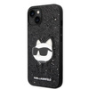 Karl Lagerfeld NFT Glitter Choupette Patch - Etui iPhone 14 Plus (czarny)