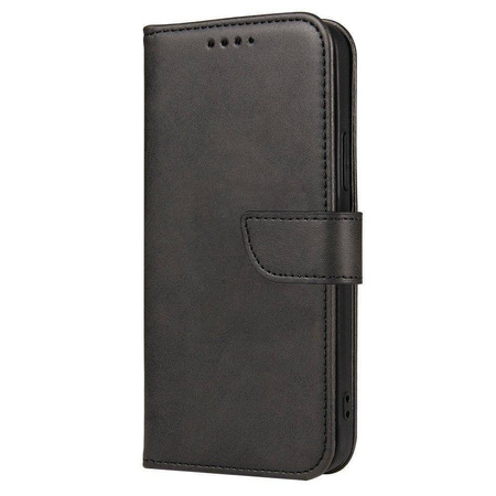 Magnet Case elegant case case cover with a flap and stand function Oppo Find X5 Pro black