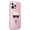 Karl Lagerfeld KLHCP13XKHTUGLP iPhone 13 Pro Max 6,7" różowy/pink hardcase Glitter Karl`s Head