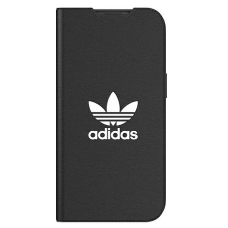 Adidas OR Booklet Case BASIC iPhone 13 6.1 &quot;black and white / black white 47086