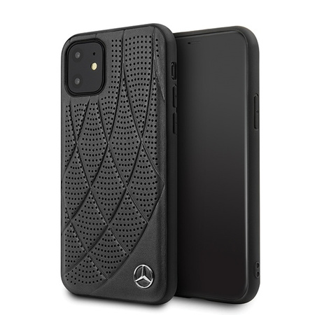 Mercedes MEHCP12SDIQBK iPhone 12 mini 5,4" czarny/black hardcase Bow Line