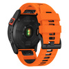 Strap for GARMIN FENIX 3 / 5X / 3HR / 5X PLUS / 6X / 6X PRO / 7X Tech-Protect IconBand orange-black