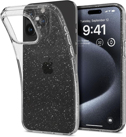 Spigen FLÜSSIGKRISTALL IPHONE 15 PRO GLITZERKRISTALL