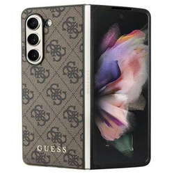 Original Case SAMSUNG GALAXY Z FOLD 5 Guess Hardcase 4G Charms Collection (GUHCZFD5GF4GBR) brown