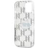 Karl Lagerfeld KLHCP15SHKLPCHT iPhone 15 / 14 / 13 6.1" transparent hardcase IML Choupette Head & Monogram