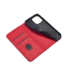 Magnet Fancy Case Hülle für iPhone 14 Plus Flip Cover Wallet Ständer rot