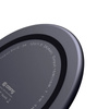 Crong PowerSpot Fast Wireless Charger – Bezprzewodowa ładowarka Qi 15W USB-C (Shadow Black)