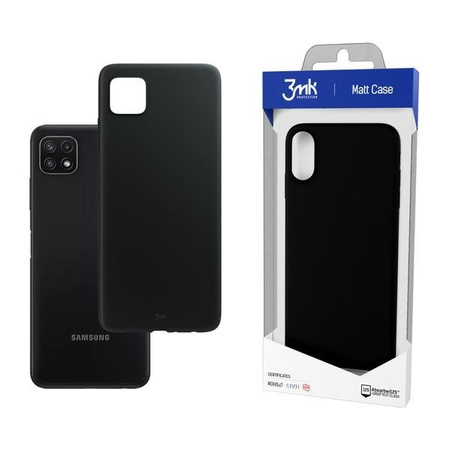 3MK Matt Case Samsung A22 5G (A226) czarny (3M002659-0)