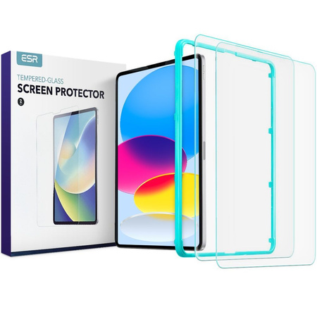 Tempered Glass IPAD 10.9 2022 ESR Tempered Glass 2-pack Clear