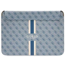 Torba LAPTOP 16" Guess Sleeve 4G Printed Stripes (GUCS16P4RPSB) niebieskie