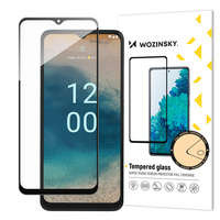 Wozinsky Full Glue Tempered Glass Gehärtetes Glas für Nokia G22 9H Vollbildabdeckung mit schwarzem Rahmen