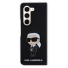 Karl Lagerfeld KLHCZFD5SNIKBCK Z Fold5 Hardcase schwarz/schwarz Silikon Ikonik