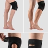 Rockbros LF1106M sports protector for patella and knee joint, size M - black (2 pcs.)