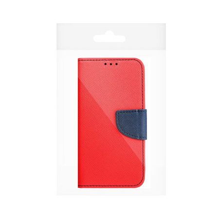 Kabura Fancy Book do  XIAOMI Redmi NOTE 12 5G czerwony / granatowy