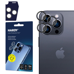 Apple iPhone 16 Pro /16 Pro Max- HARDY Lens Protection Pro Titanium Grey