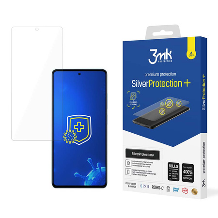 Antibacterial screen film for Xiaomi Redmi Note 12 Pro for players from the 3mk Silver Protection+ series