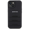 Etui AMG Leather Debossed Lines do iPhone 15 - czarne