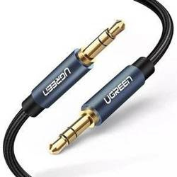 UGREEN AV122 Mini jack cable 3.5mm AUX 1.5m (blue)