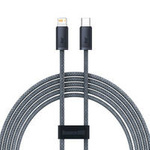 Baseus cable for iPhone USB Type C - Lightning 2m, Power Delivery 20W gray (CALD000116)