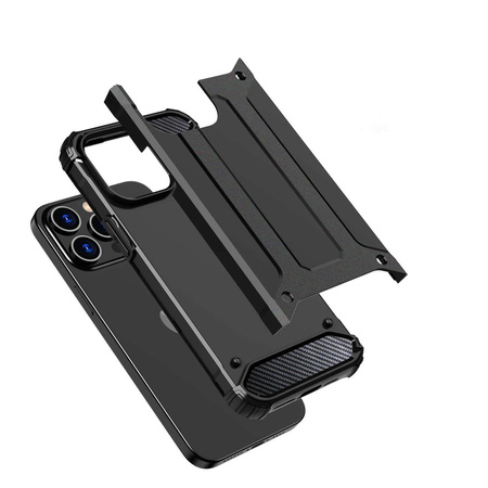 iPhone 15 Pro Hybrid Armor case - black