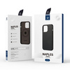 Dux Ducis Naples Case for iPhone 14 Pro Max Leather Cover (MagSafe Compatible) Dark Brown